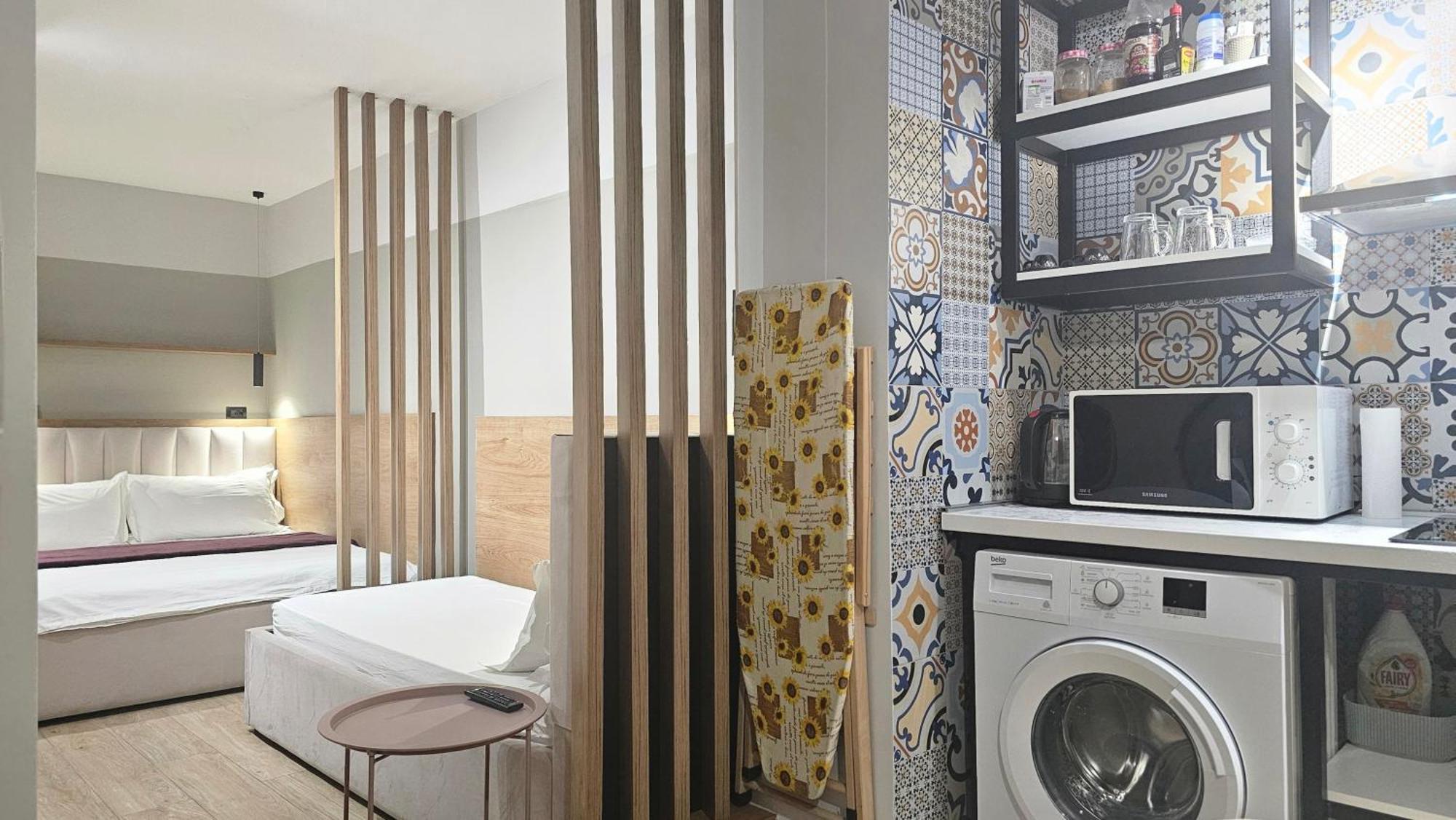 Tam Center Studio Apartment Next To Blloku No2 Tiran Dış mekan fotoğraf